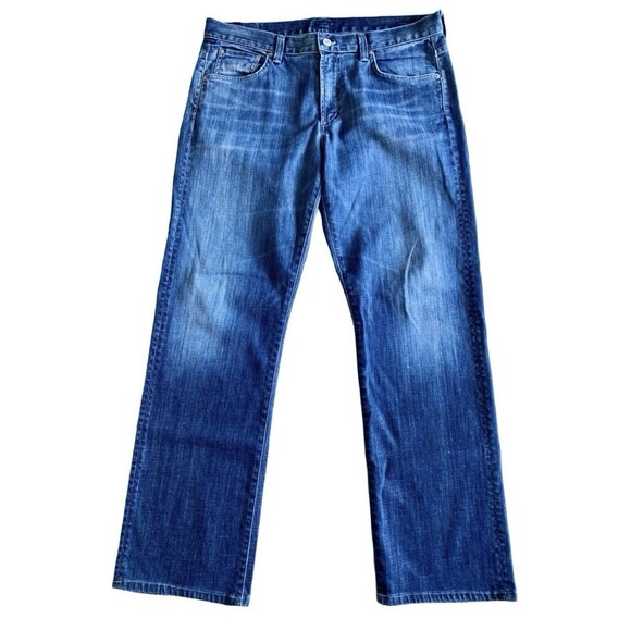 Citizens of Humanity Sid Classic Straight Medium Wash COH Stretch Jean Men 34X29 - Picture 3 of 13